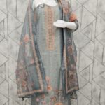 shimmer linen suit