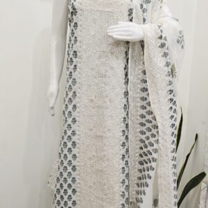 mul chanderi suit