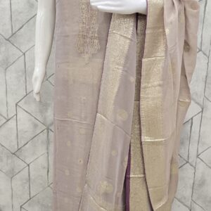 shimmer georgette banarsi suit